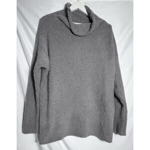 Wonderly Curvy Gray Sweater With Slouch Turtle Neck Super Soft Womens 2X